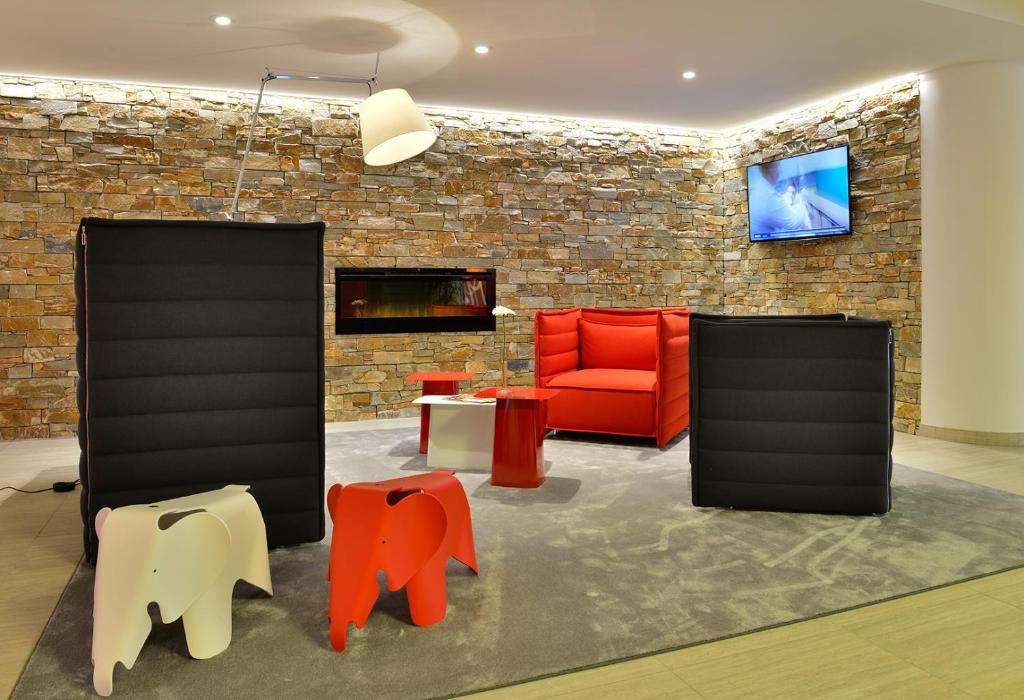 Lobby mit Designermöbeln